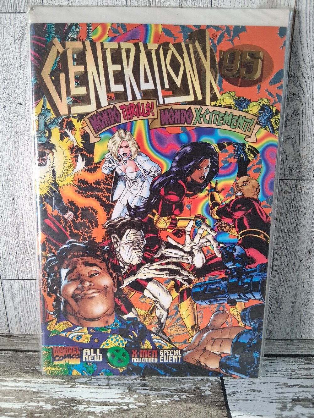 Marvel Generation X #95 Comic - Gold, Red, Orange, Blue